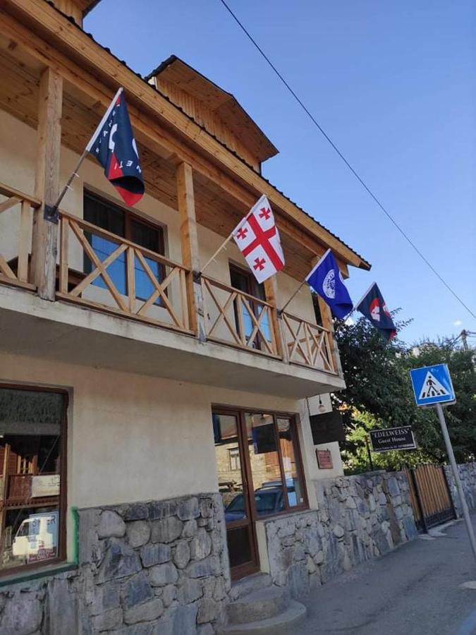 Guesthouse Edelweiss Mestia Zewnętrze zdjęcie